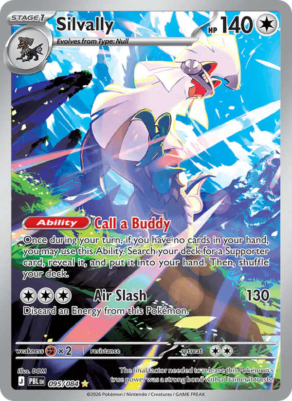 Carta Silvally 095/084 de Pitch Black