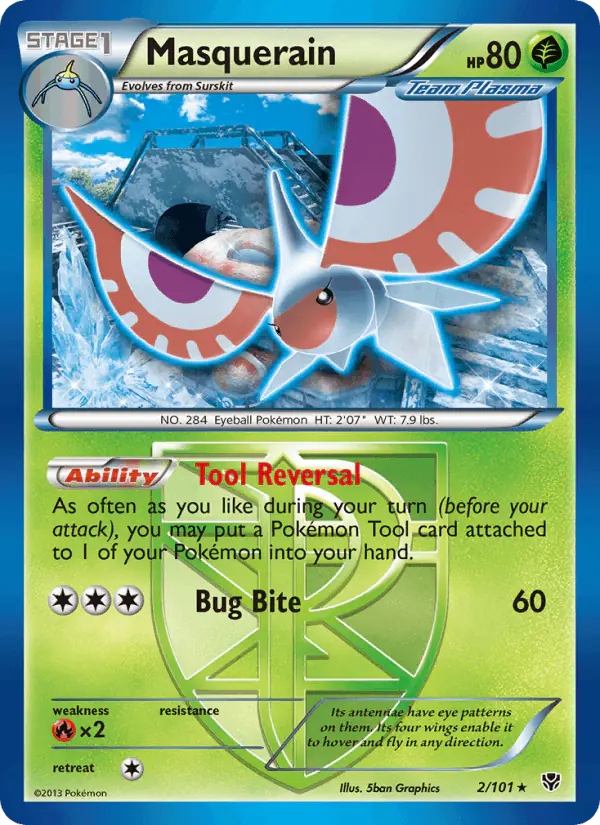 Carta Masquerain 2/101 de Plasma Blast