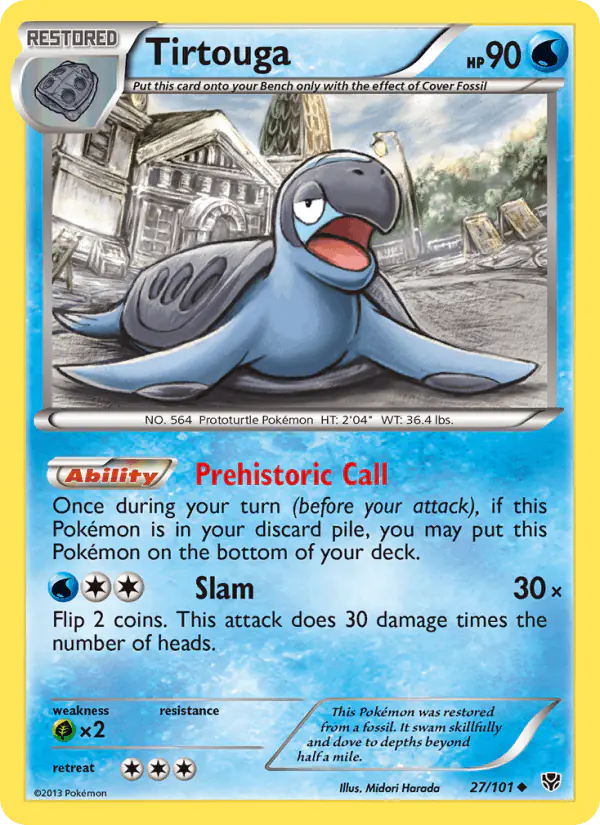 Carta Tirtouga 27/101 de Plasma Blast