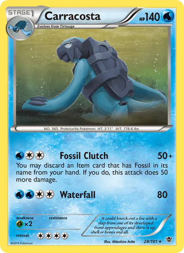 Carta Carracosta 28/101 de Plasma Blast