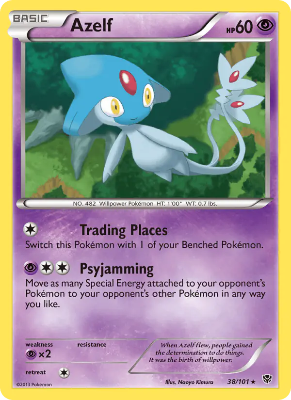 Carta Azelf 38/101 de Plasma Blast
