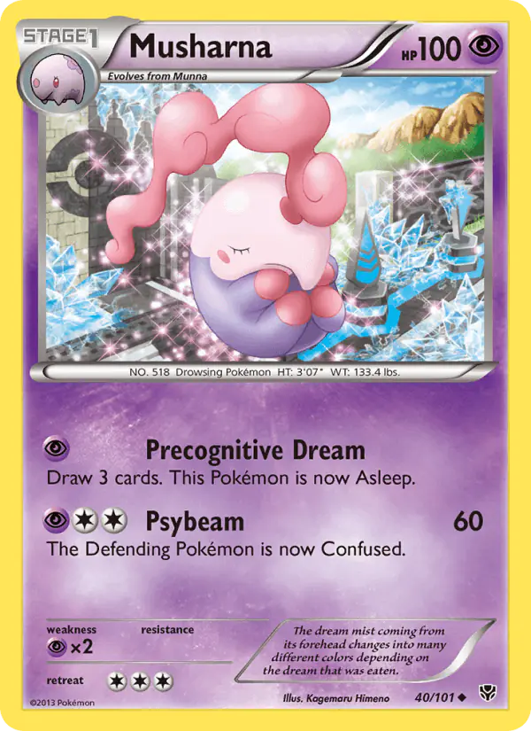Carta Musharna 40/101 de Plasma Blast