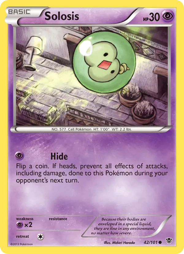 Carta Solosis 42/101 de Plasma Blast