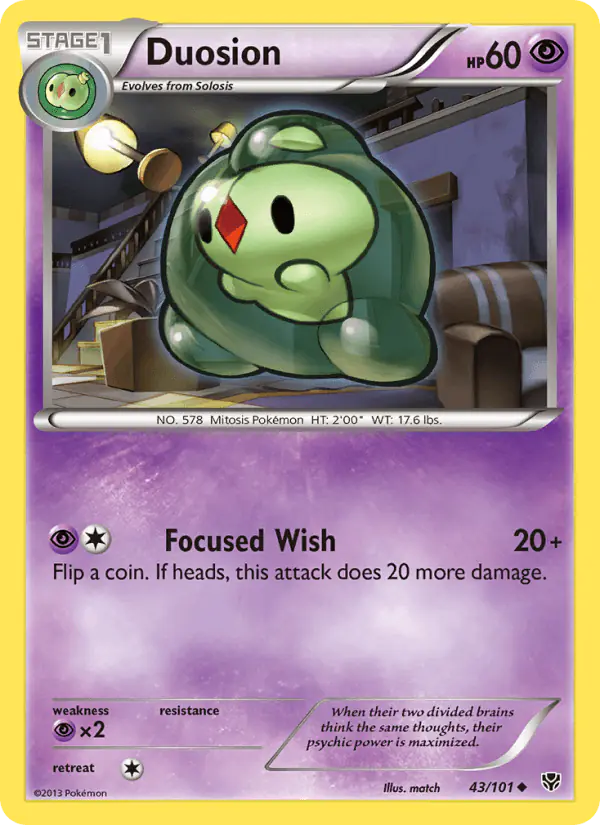 Carta Duosion 43/101 de Plasma Blast