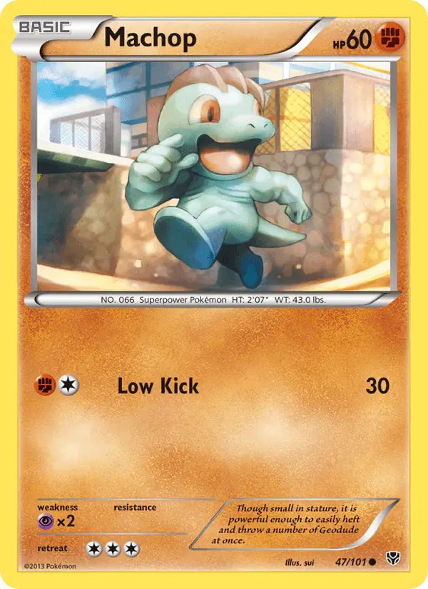 Carta Machop 47/101 de Plasma Blast