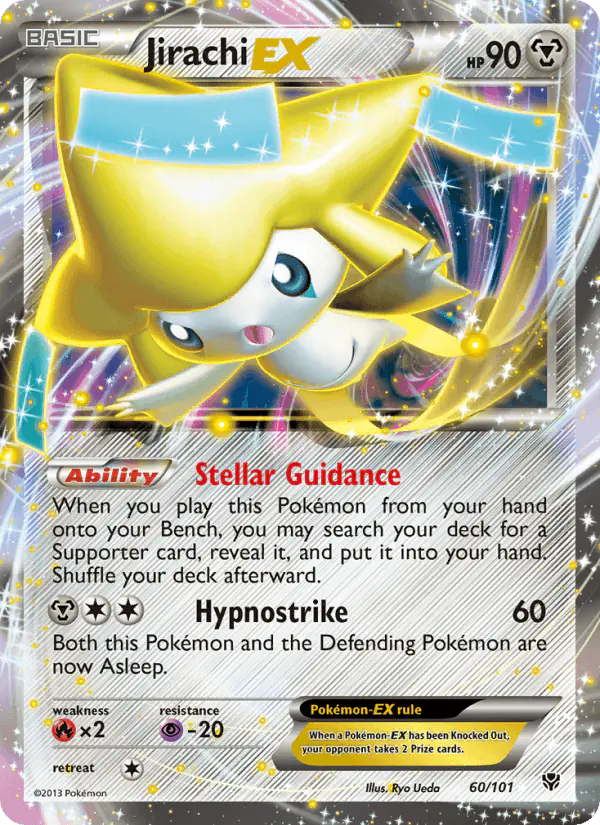 Carta Jirachi-EX 60/101 de Plasma Blast
