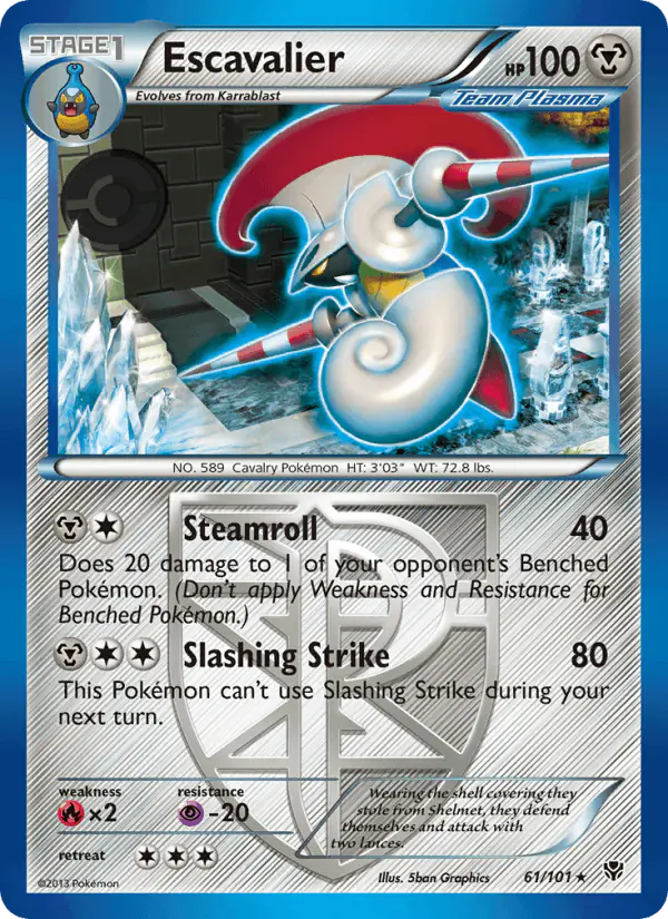 Carta Escavalier 61/101 de Plasma Blast
