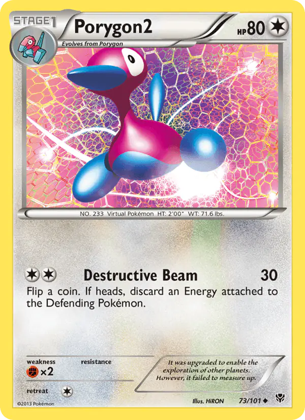 Carta Porygon2 73/101 de Plasma Blast