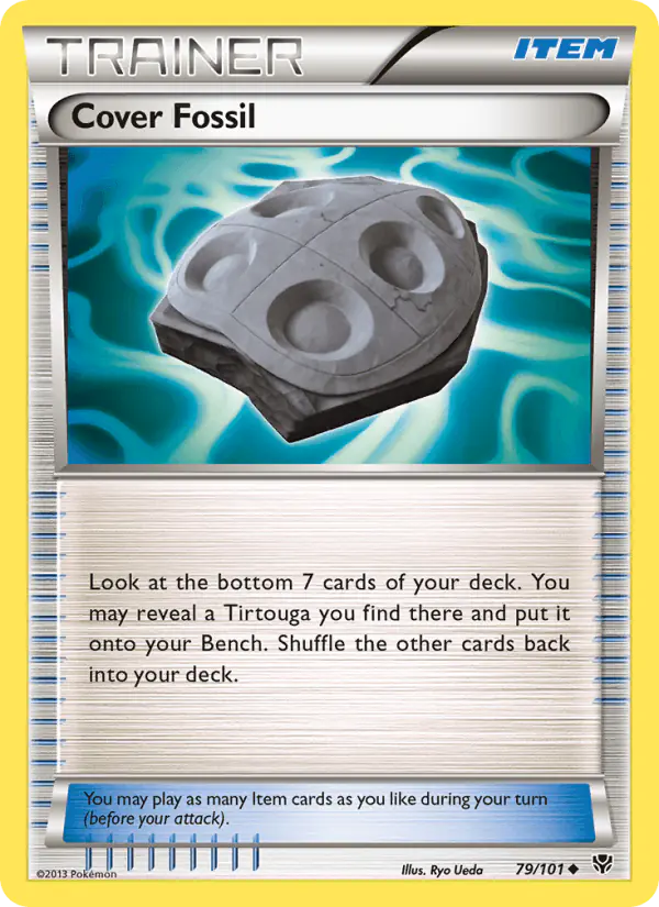 Carta Cover Fossil 79/101 de Plasma Blast