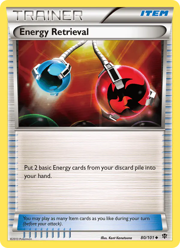 Carta Energy Retrieval 80/101 de Plasma Blast