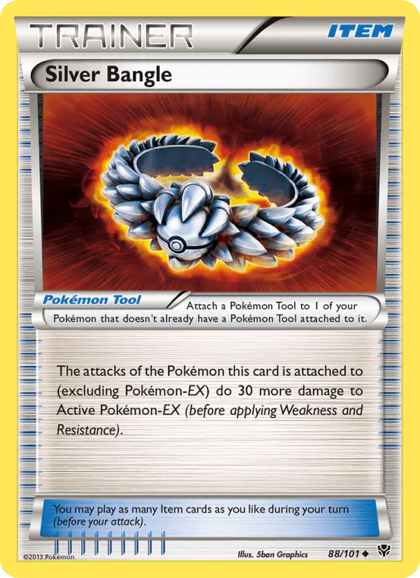 Carta Silver Bangle 88/101 de Plasma Blast