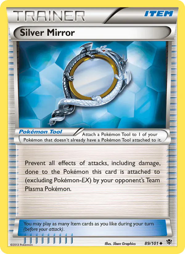 Carta Silver Mirror 89/101 de Plasma Blast