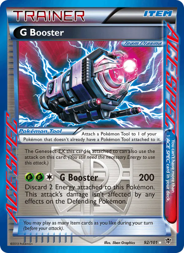 Carta G Booster 92/101 de Plasma Blast