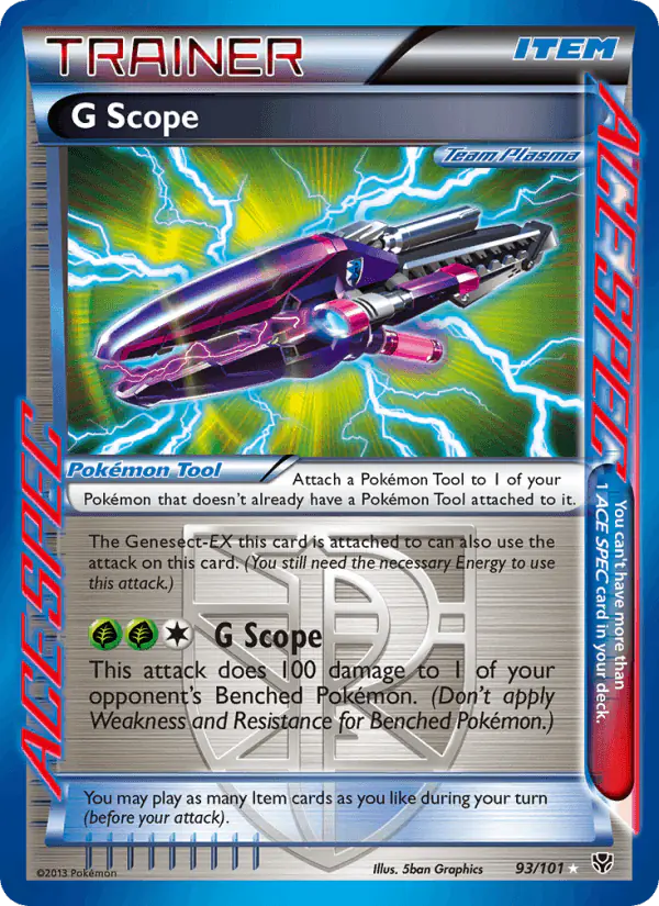 Carta G Scope 93/101 de Plasma Blast