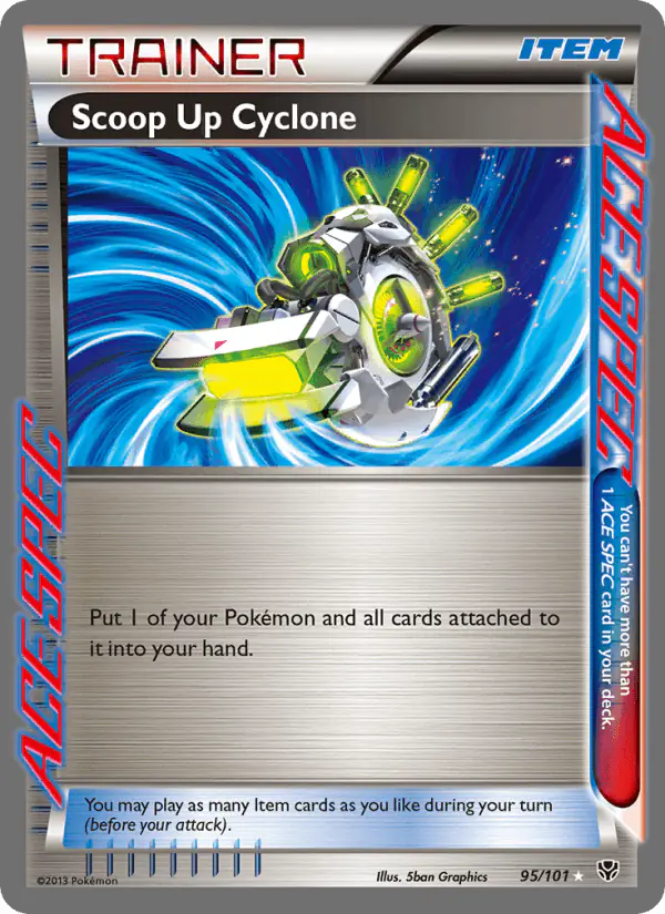 Carta Scoop Up Cyclone 95/101 de Plasma Blast