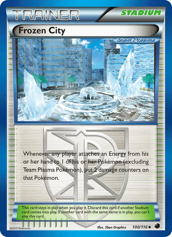 Carta Frozen City 100/116 de Plasma Freeze