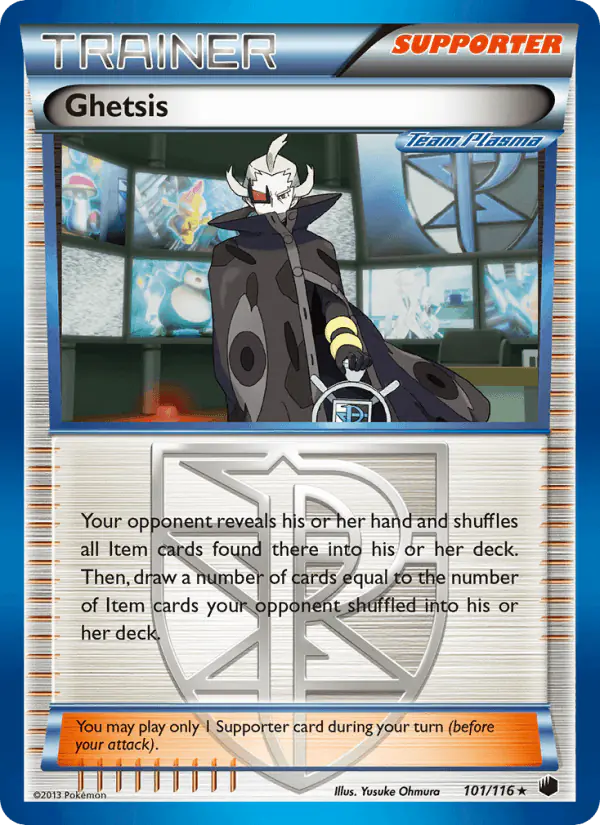 Carta Ghetsis 101/116 de Plasma Freeze