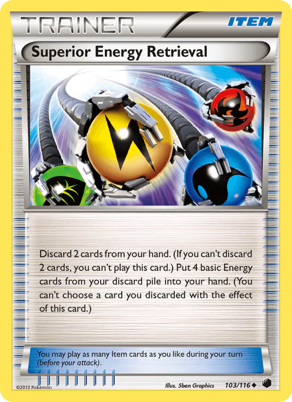 Carta Superior Energy Retrieval 103/116 de Plasma Freeze