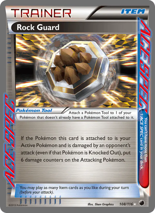 Carta Rock Guard 108/116 de Plasma Freeze
