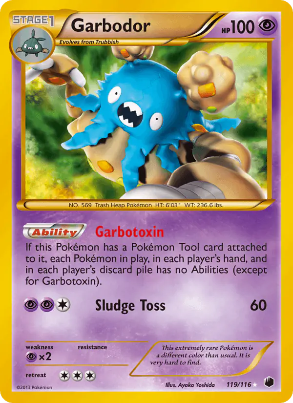 Carta Garbodor 119/116 de Plasma Freeze