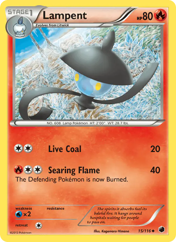 Carta Lampent 15/116 de Plasma Freeze