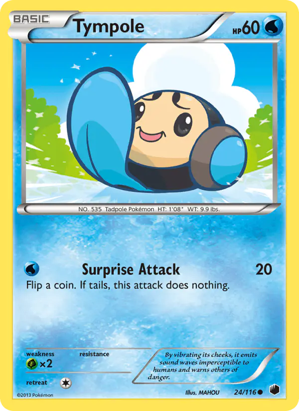 Carta Tympole 24/116 de Plasma Freeze