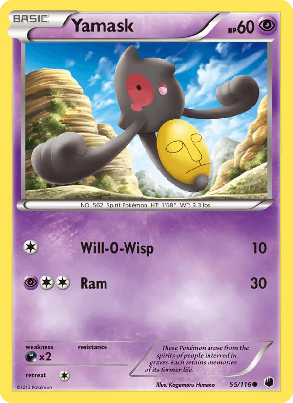 Carta Yamask 55/116 de Plasma Freeze