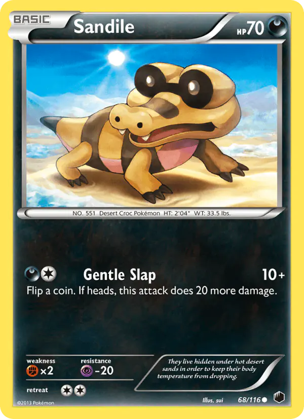 Carta Sandile 68/116 de Plasma Freeze