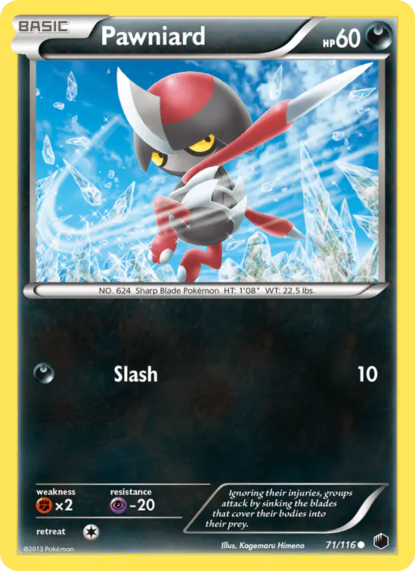 Carta Pawniard 71/116 de Plasma Freeze