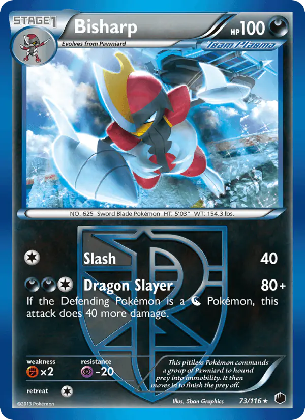 Carta Bisharp 73/116 de Plasma Freeze