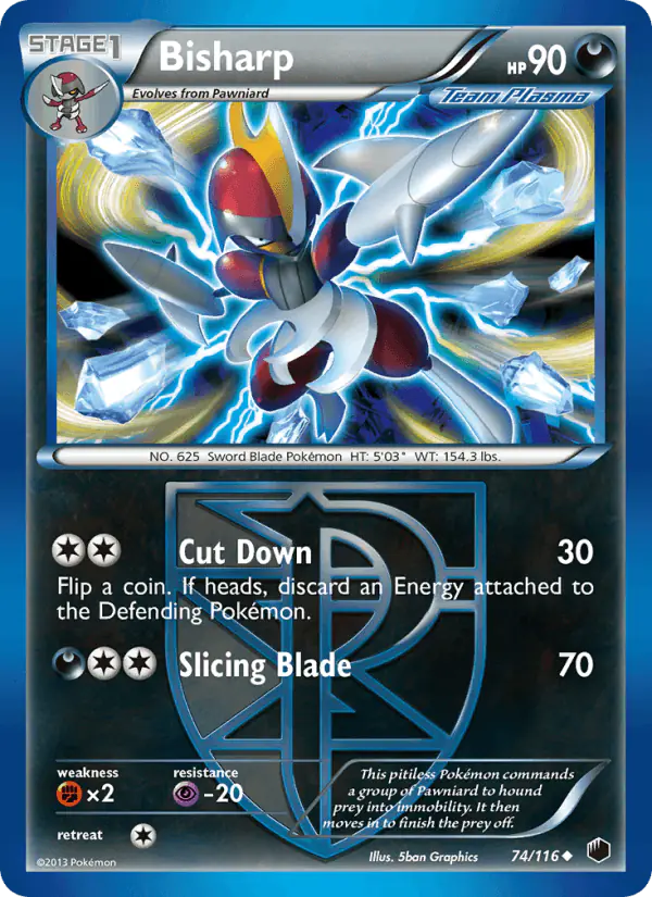 Carta Bisharp 74/116 de Plasma Freeze