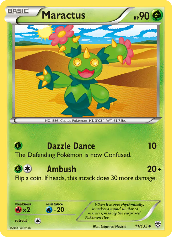 Carta Maractus 11/135 de Plasma Storm