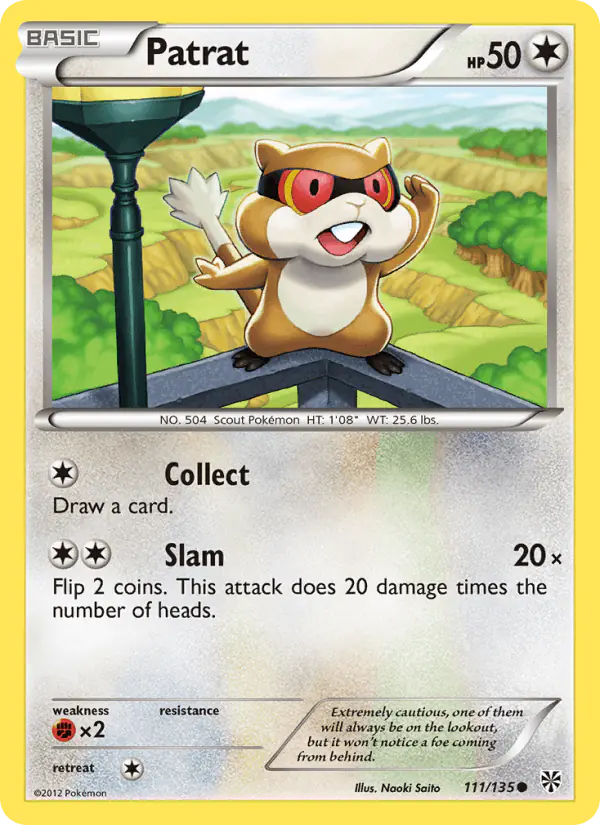 Carta Patrat 111/135 de Plasma Storm