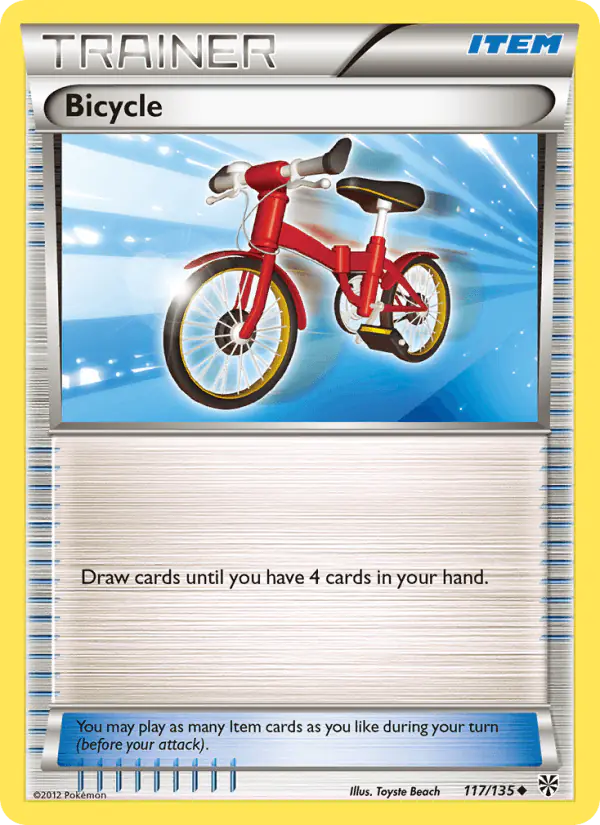 Carta Bicycle 117/135 de Plasma Storm