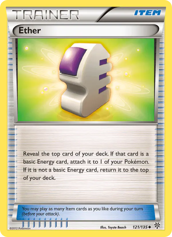 Carta Ether 121/135 de Plasma Storm