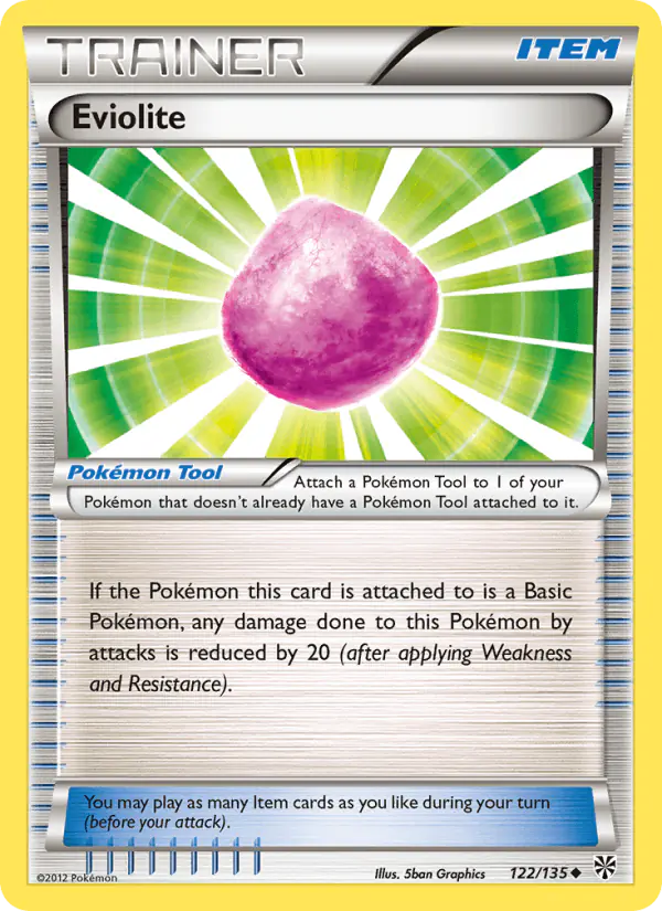 Carta Eviolite 122/135 de Plasma Storm