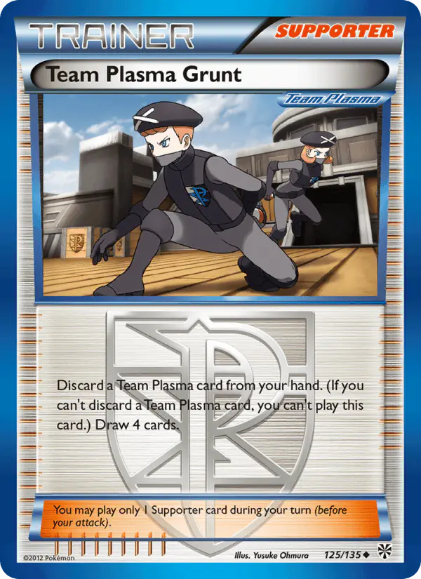 Carta Team Plasma Grunt 125/135 de Plasma Storm