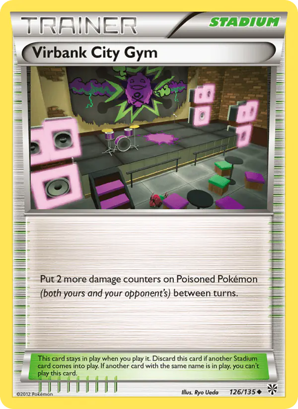 Carta Virbank City Gym 126/135 de Plasma Storm