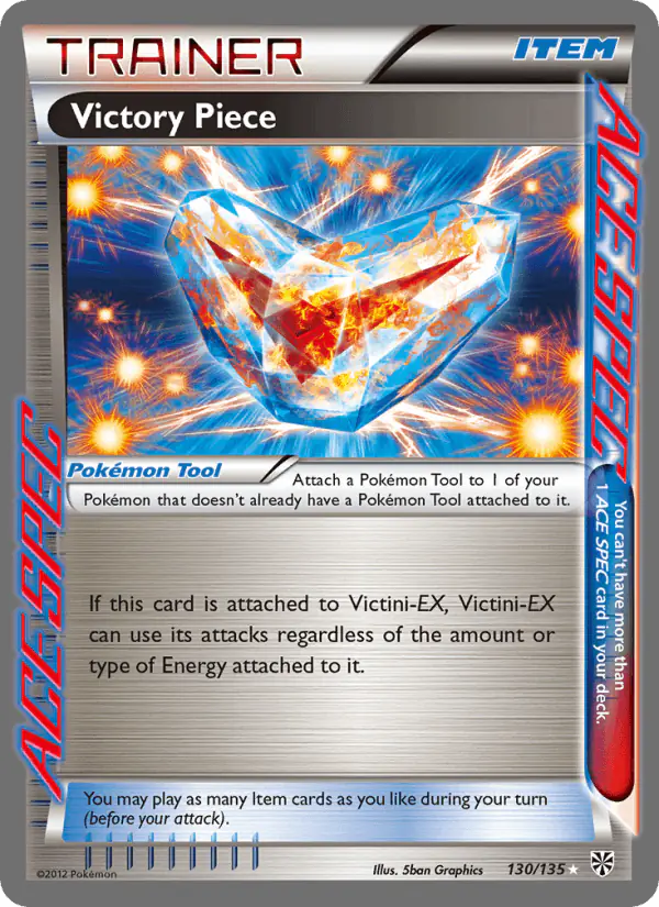 Carta Victory Piece 130/135 de Plasma Storm
