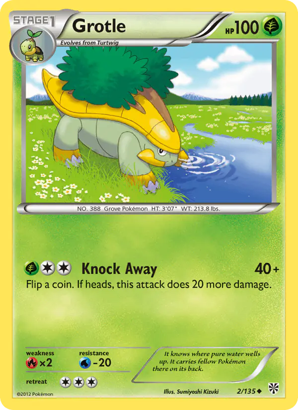 Carta Grotle 2/135 de Plasma Storm