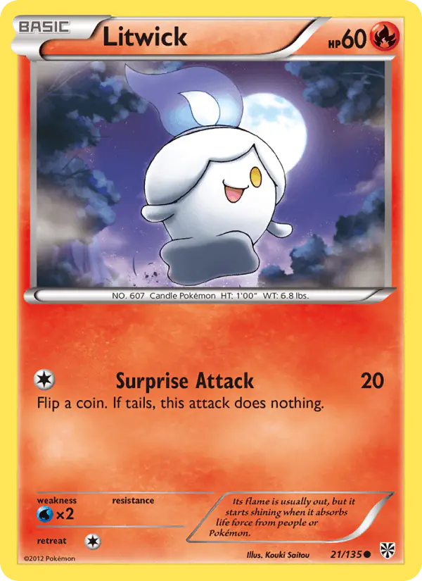 Carta Litwick 21/135 de Plasma Storm