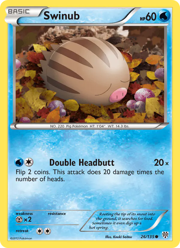 Carta Swinub 26/135 de Plasma Storm