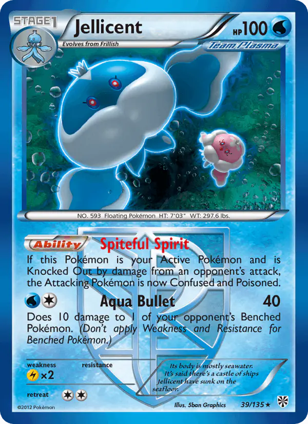 Carta Jellicent 39/135 de Plasma Storm