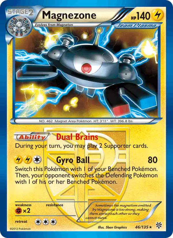 Carta Magnezone 46/135 de Plasma Storm