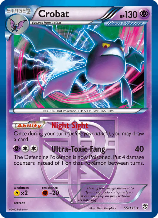 Carta Crobat 55/135 de Plasma Storm