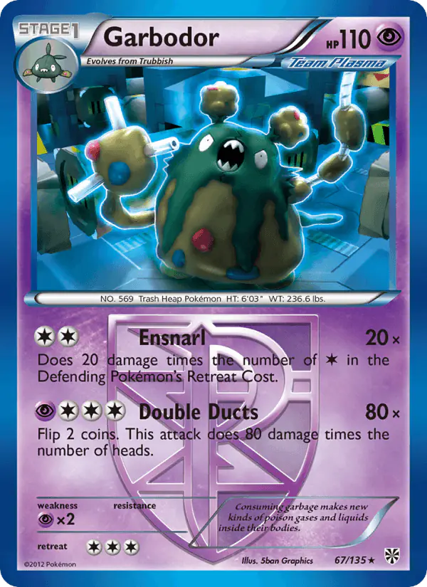 Carta Garbodor 67/135 de Plasma Storm