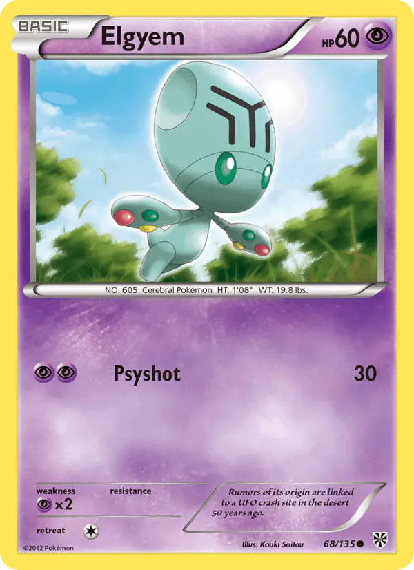 Carta Elgyem 68/135 de Plasma Storm