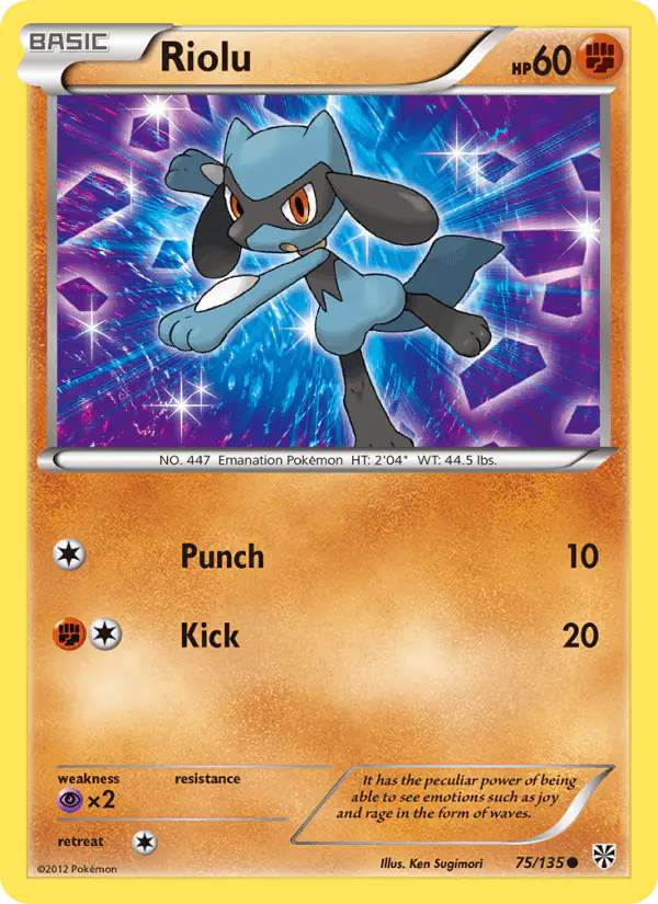 Carta Riolu 75/135 de Plasma Storm