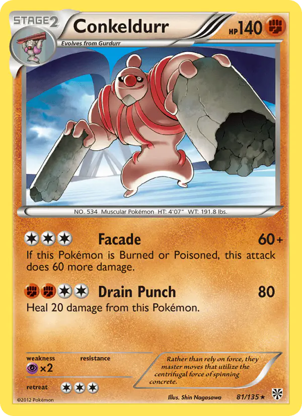 Carta Conkeldurr 81/135 de Plasma Storm