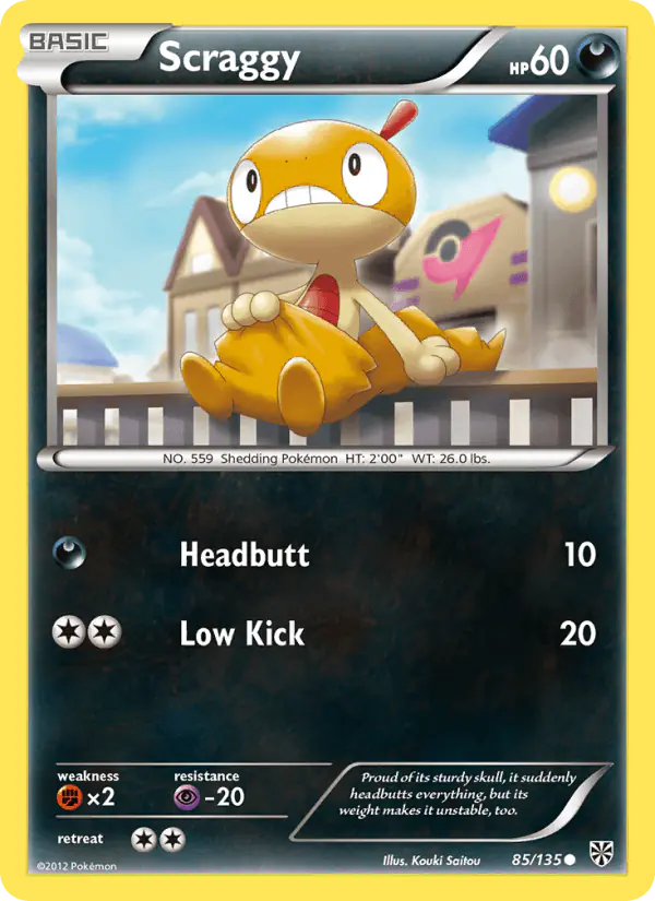 Carta Scraggy 85/135 de Plasma Storm